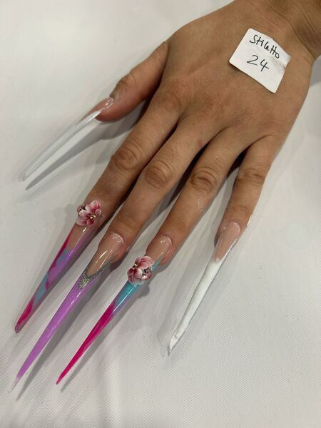 Nailympia Anaheim 2025 Stiletto Nails